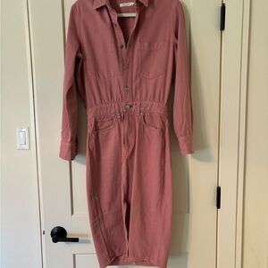 Madewell Pink Jumpsuit